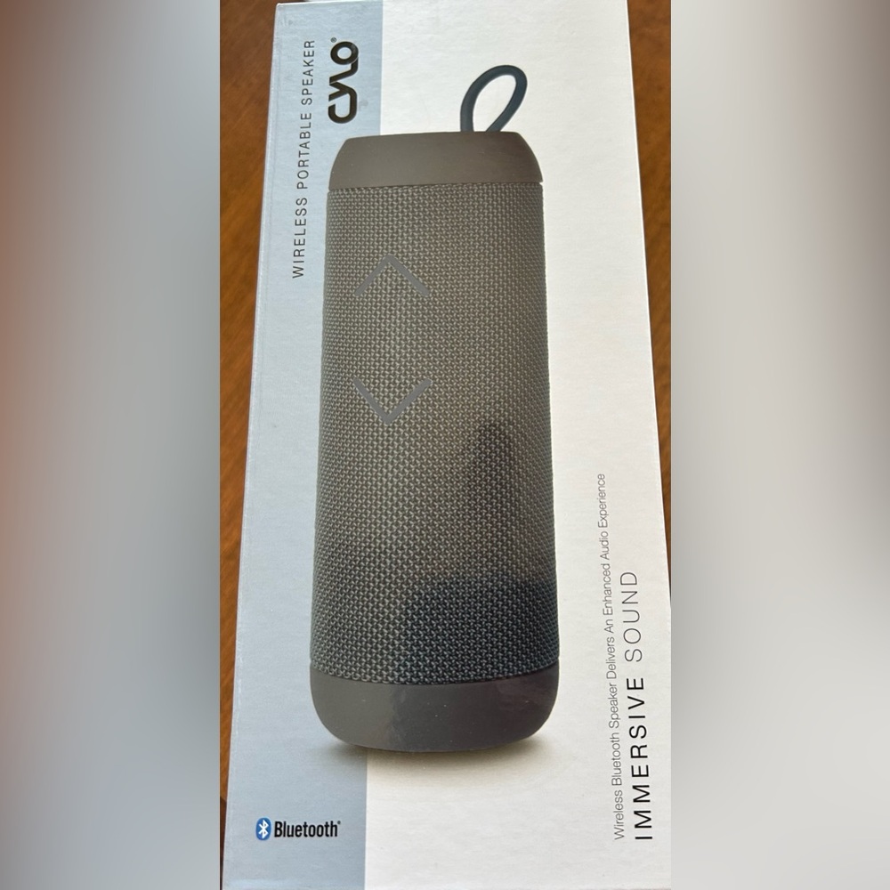 Evo Gray Wireless Portable Speaker